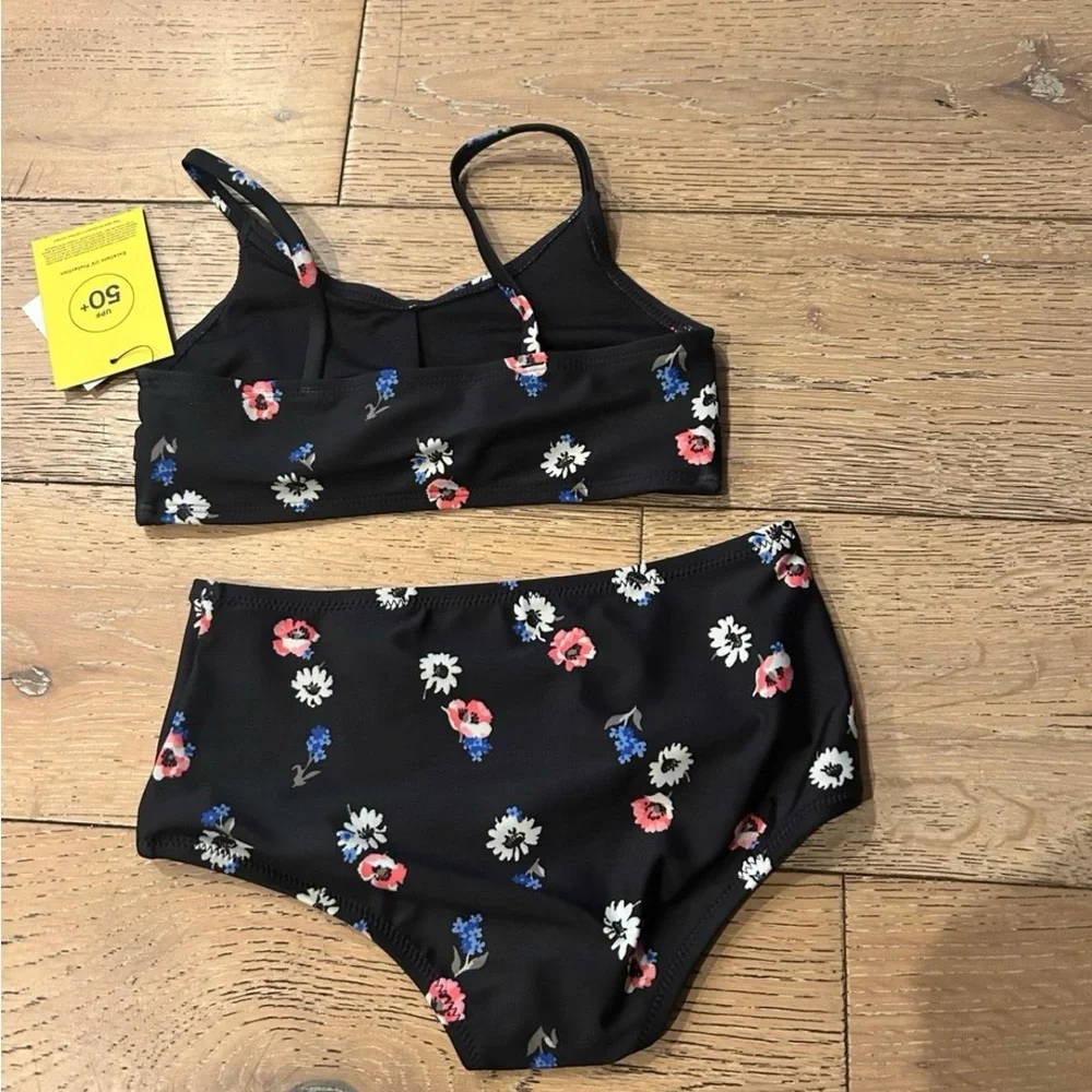 GAP Kids Black Floral Bikini
